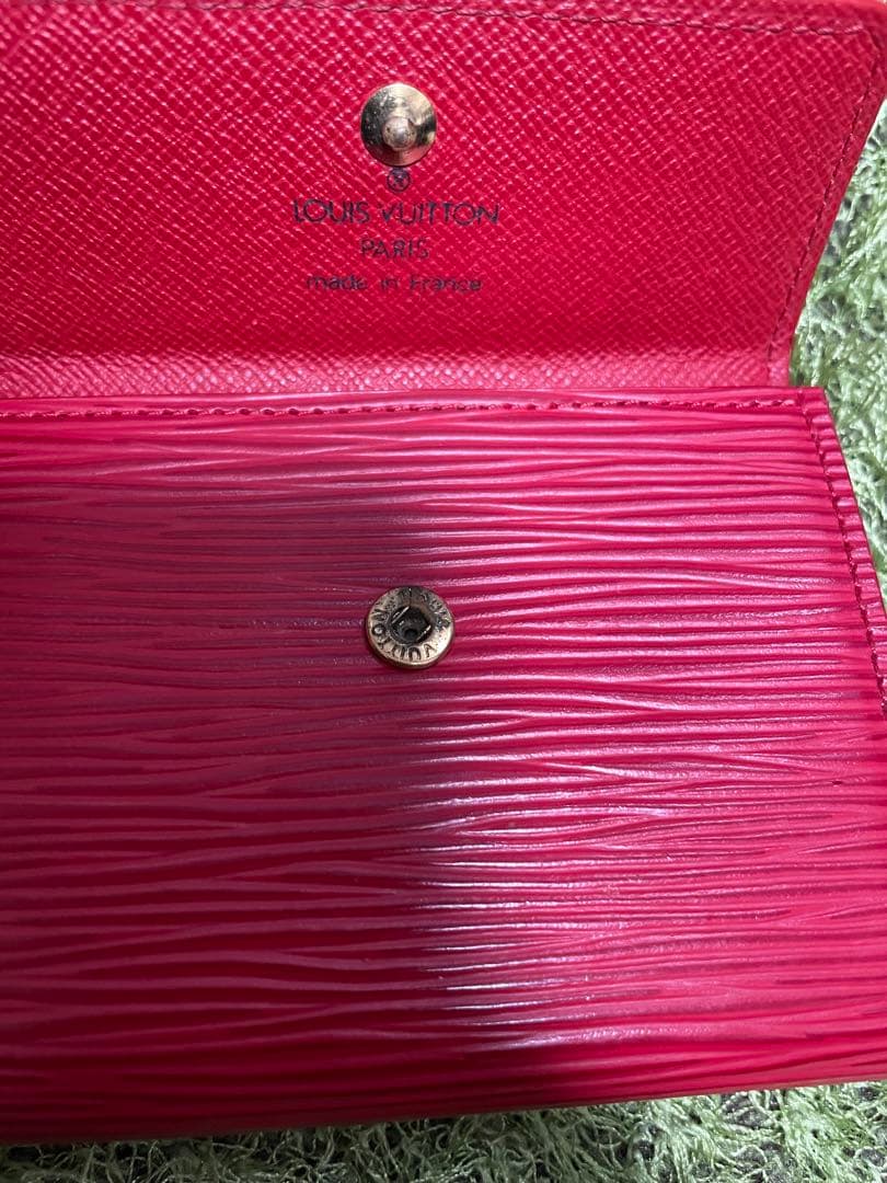 ルイヴィトン 小銭入れ ケ－ス エピ レッド