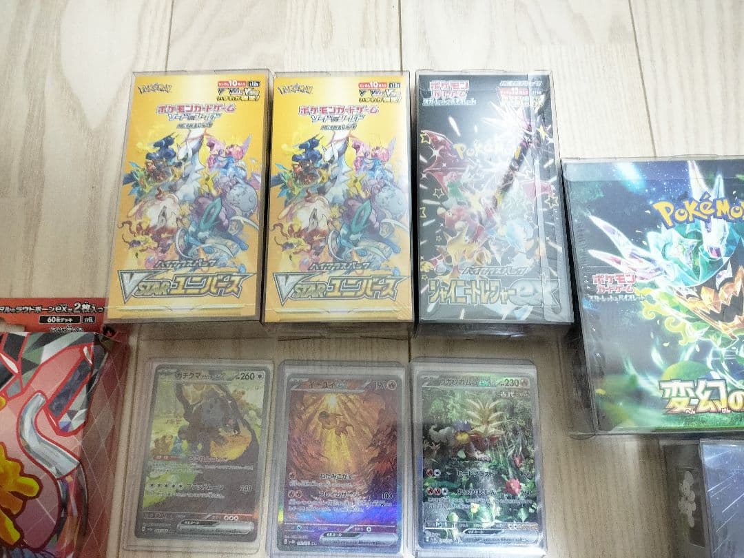 ポケモンカード　BOX　シングルまとめ売り⑥