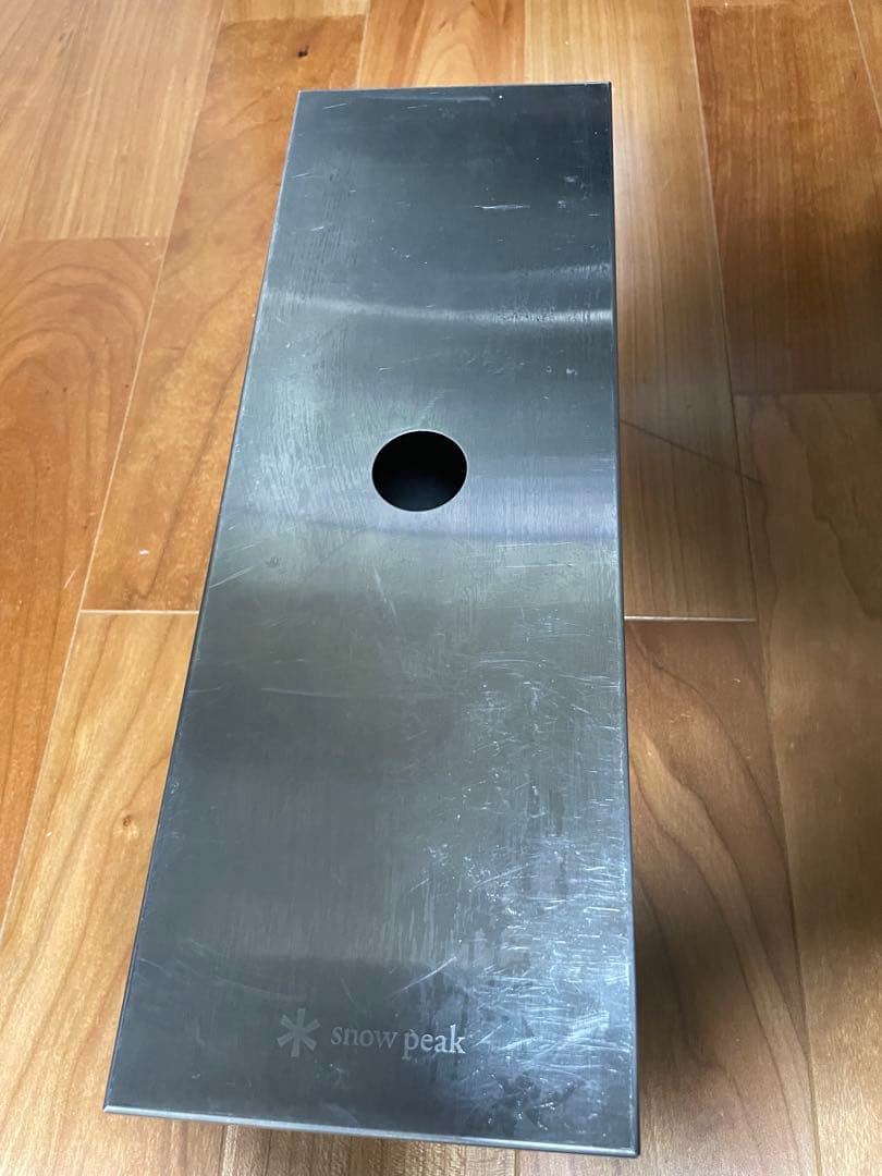 snow peak ステンボックスハーフ 本体、蓋 2個セット snow peak