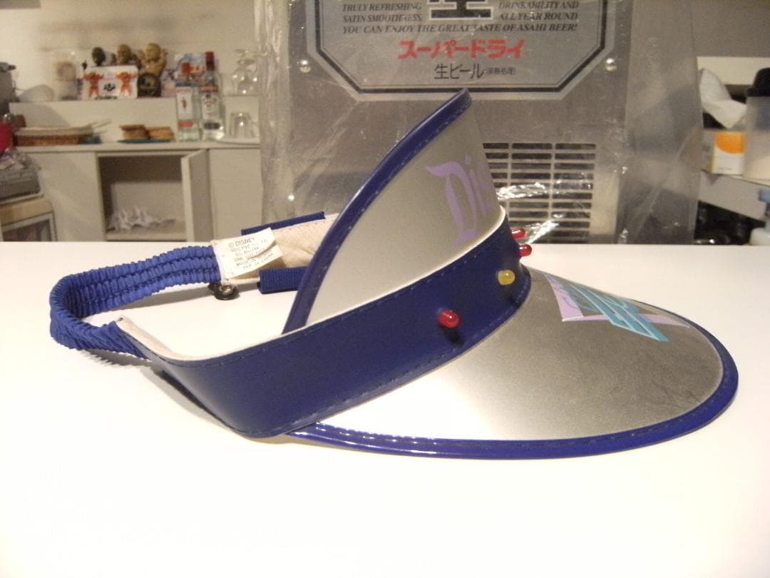 廃版★ディズニーランド キャプテンEO サンバイザー 帽子★マイケルジャクソン