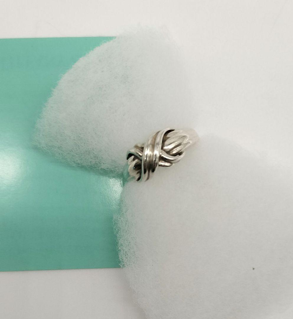 TIFFANY シグネチャークロス リング 12.5号 オールドティファニー