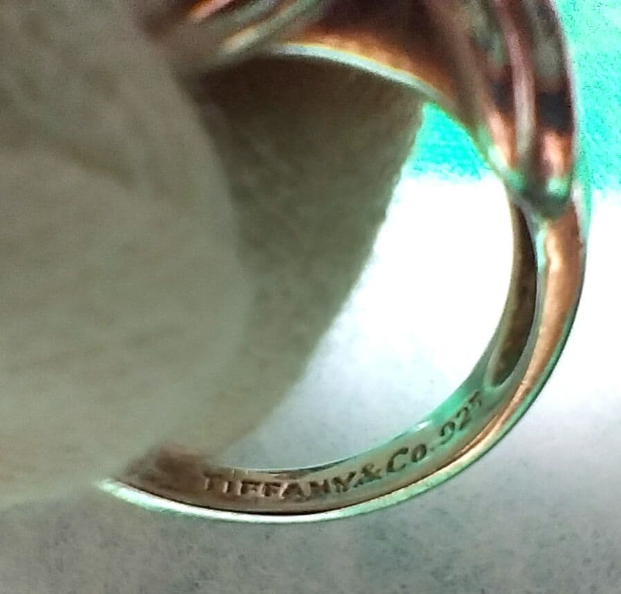 TIFFANY シグネチャークロス リング 12.5号 オールドティファニー