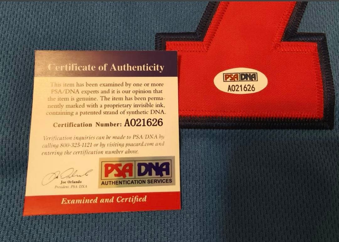 MLB ジョー・マウアー　直筆サイン入りユニホーム　ツインズ