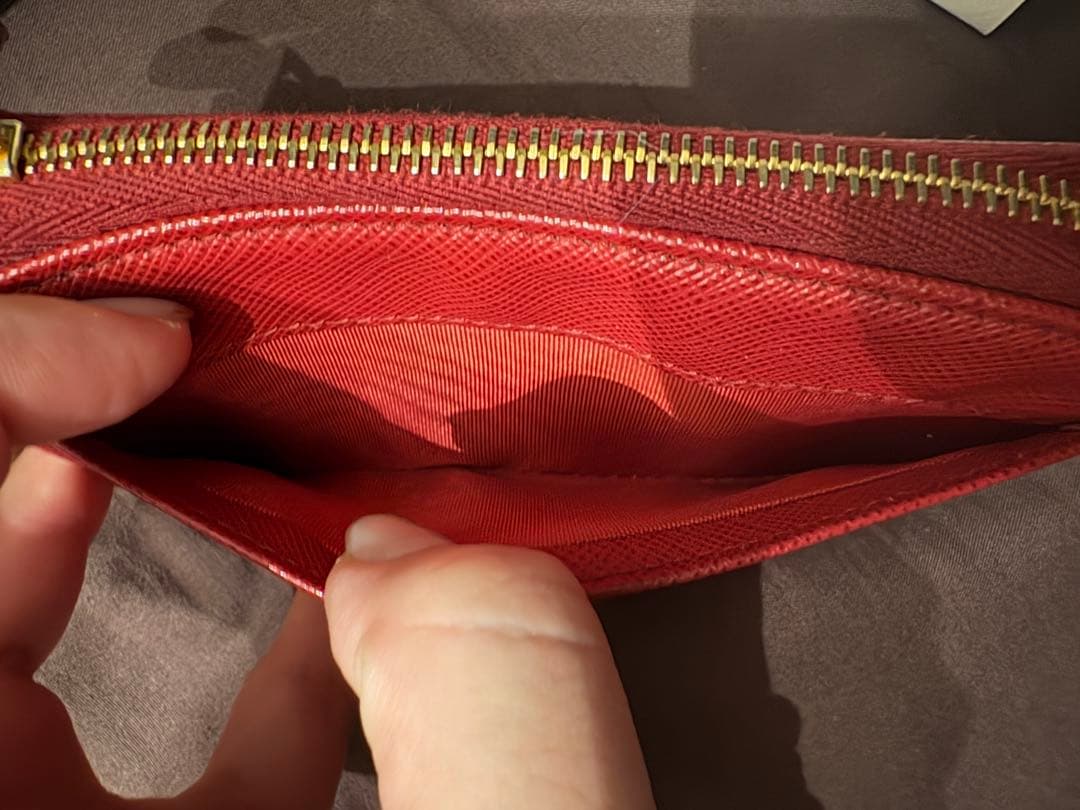 PRADA サフィアーノ　ケース　キーケース　ミニ財布