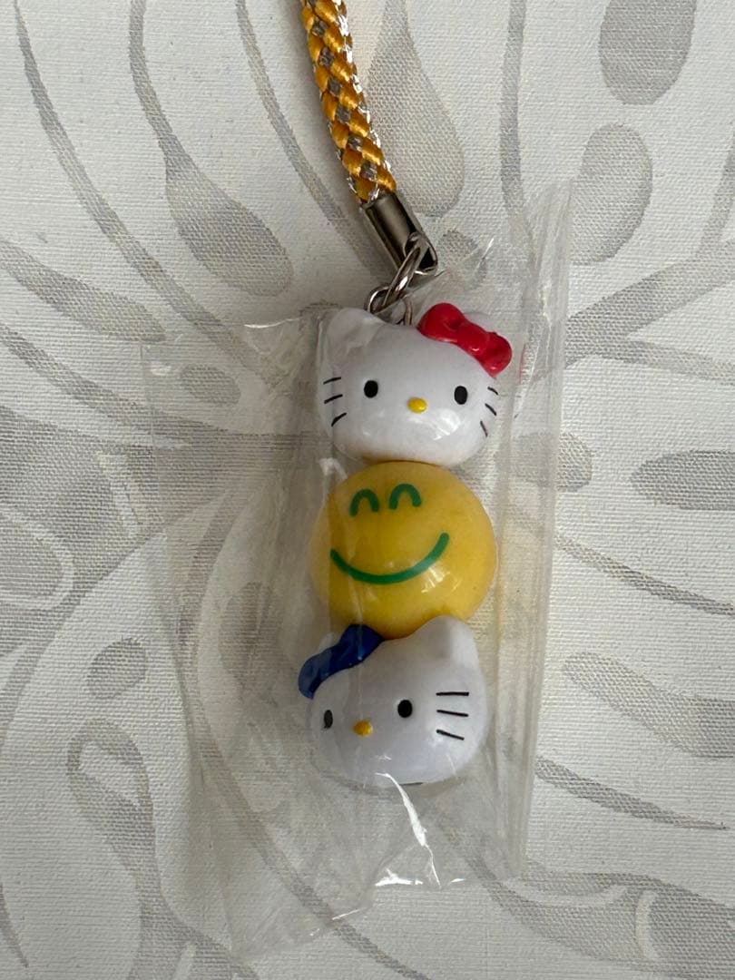 レア 希少品 ハローキティkyorindo ストラップ 2個セット 杏林堂
