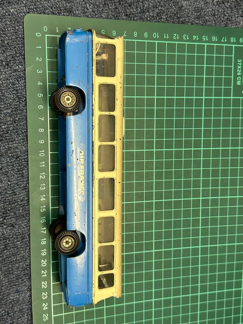 テクノ★スカニア★バス★エールフランス★デンマーク製★CR-76★ミニカー★昭和