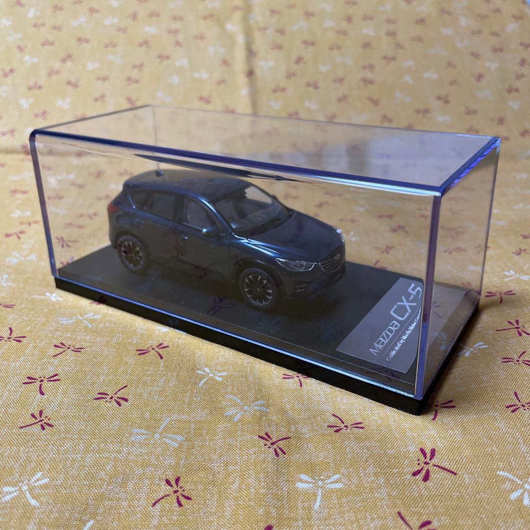 MAZDA モデルカー cx−5 ディープクリスタルブルーマイカ　2015