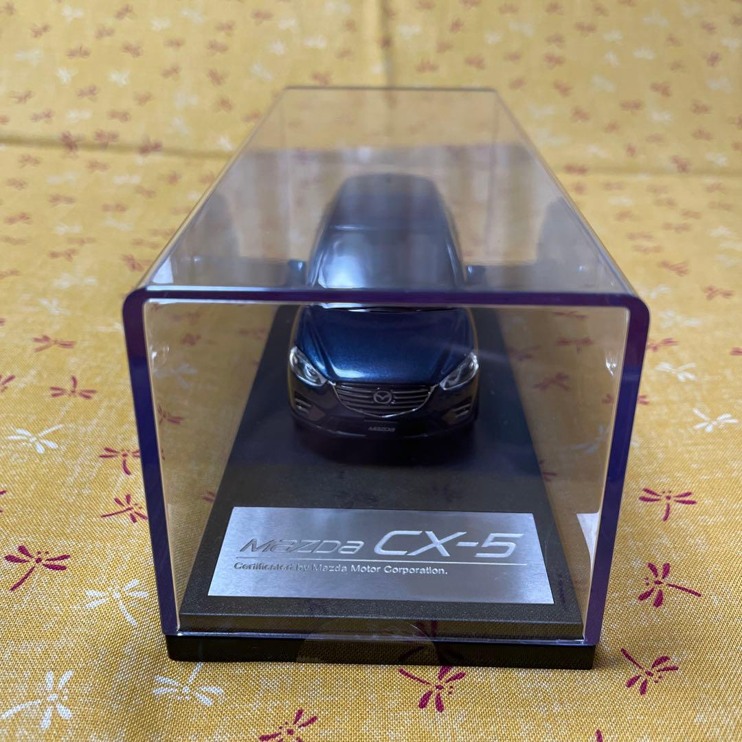 MAZDA モデルカー cx−5 ディープクリスタルブルーマイカ　2015