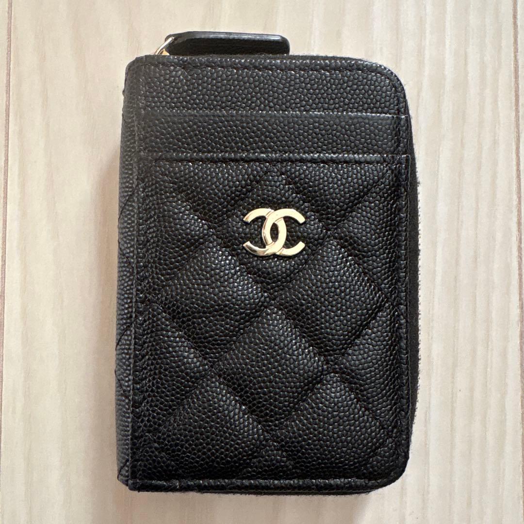 【最終お値下げ】CHANEL ブラック レザー ケース