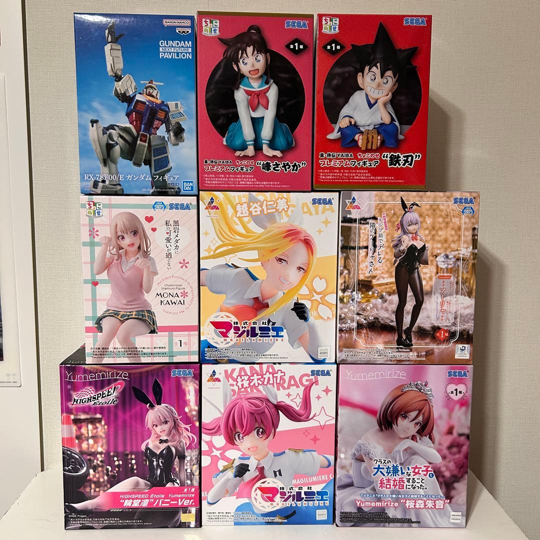 まとめ売り】プライズフィギュア 9点セット - メルカリ