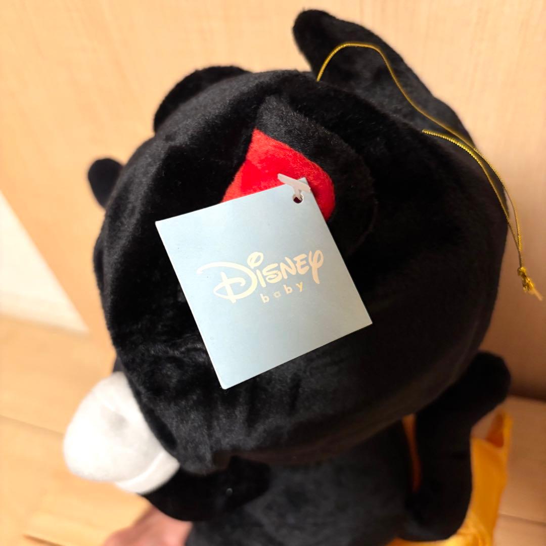 ディズニーベビー　グーフィー　招き猫　クロネコ