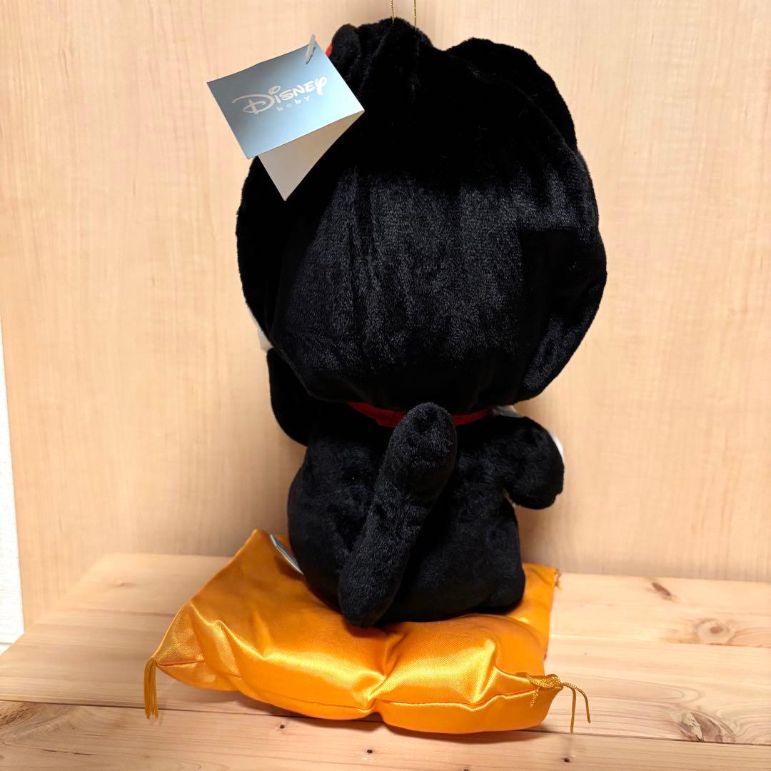 ディズニーベビー　グーフィー　招き猫　クロネコ