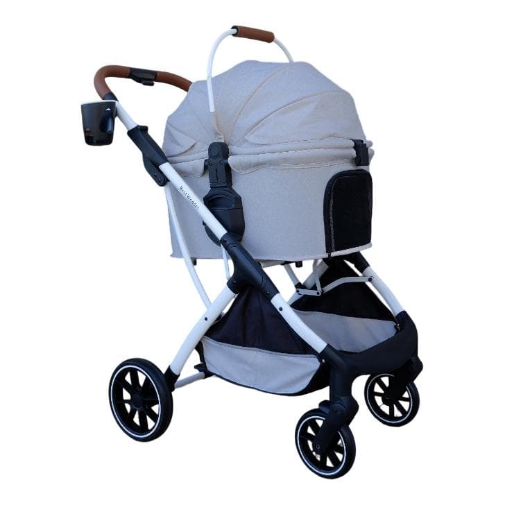 グレー】分離式 3way ペットカート（レインカバー付き） L1081045297