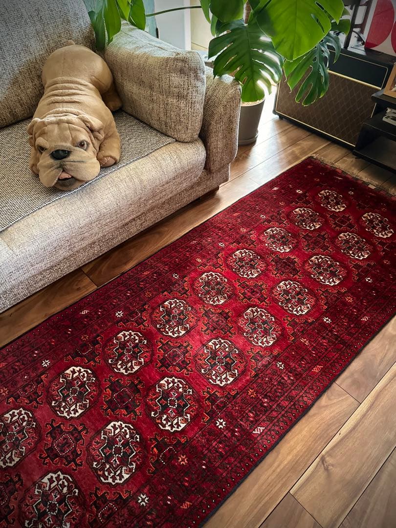 ヴィンテージラグ トライバルラグ ペルシャ絨毯 バルーチ