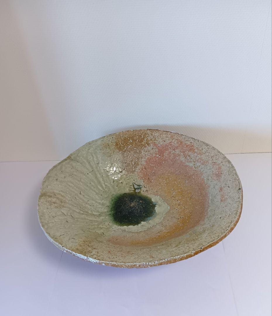 【価格値下げ】丸大皿 花生け お皿 杉本貞光 作