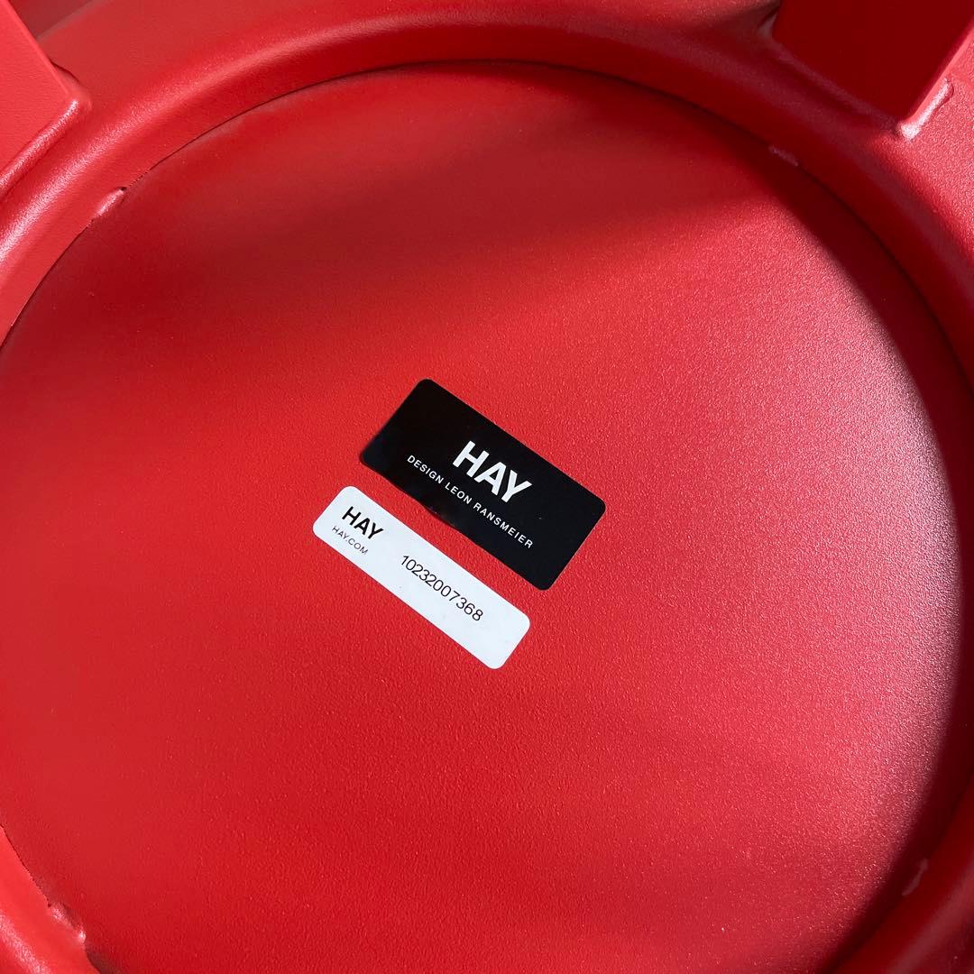 HAY リボルバー　ハイタイプ　レッド①