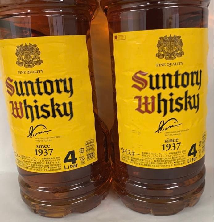 サントリー角瓶 4リットル サントリー ウイスキー 角瓶 4L 6