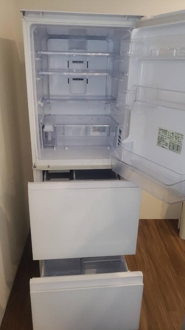 ☆人気の左右開きシャープ 3ドア冷蔵庫 SJ-GW35G 350L 2021年製