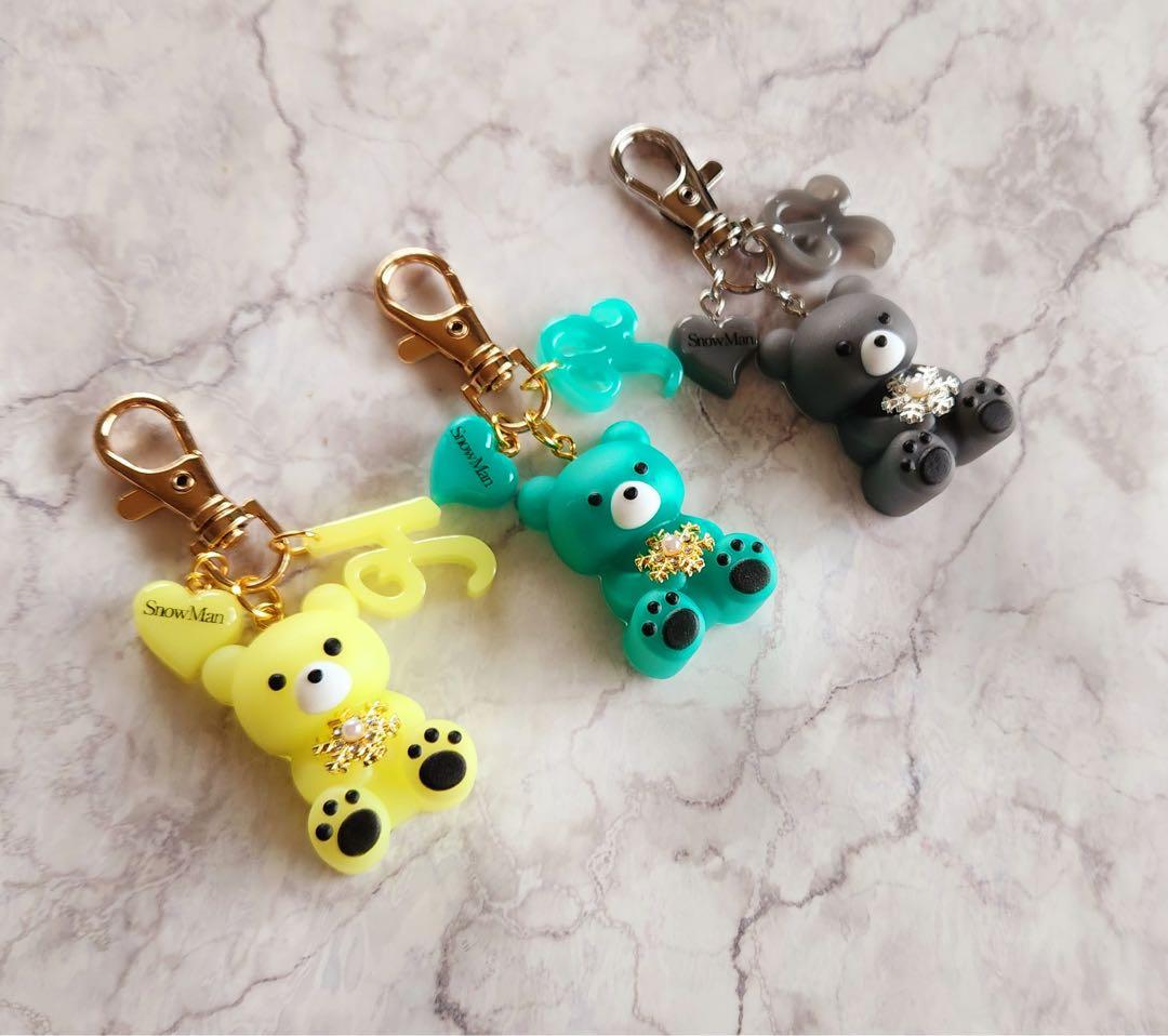 なお　くまさんキーホルダー　箱推しキーホルダー　6点