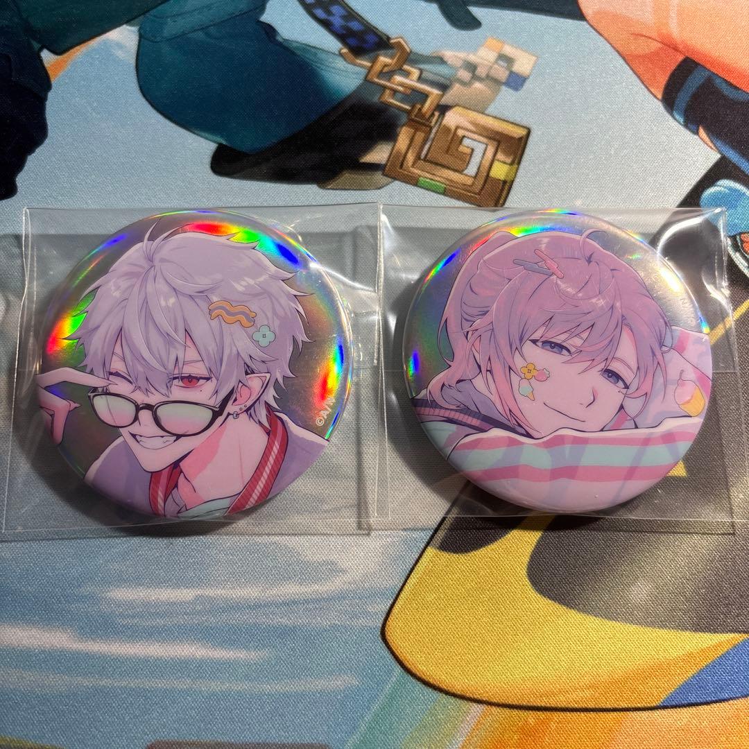 ChroNoiR ニューレトロスタイル 葛葉 缶バッジChroNoiR ニューレトロ