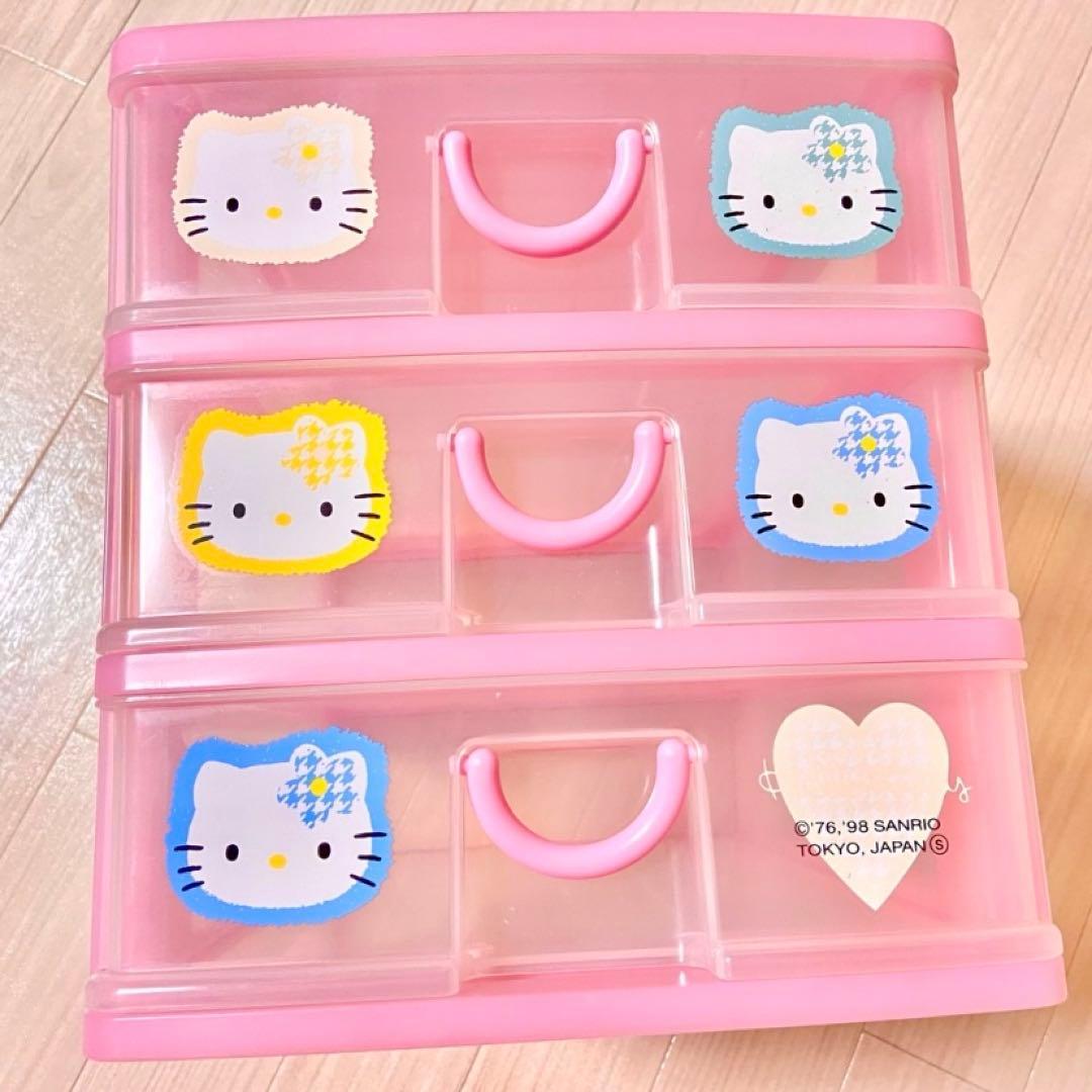 レア！当時物 サンリオ キティ カオハナ まとめ売り 千鳥柄 平成レトロ