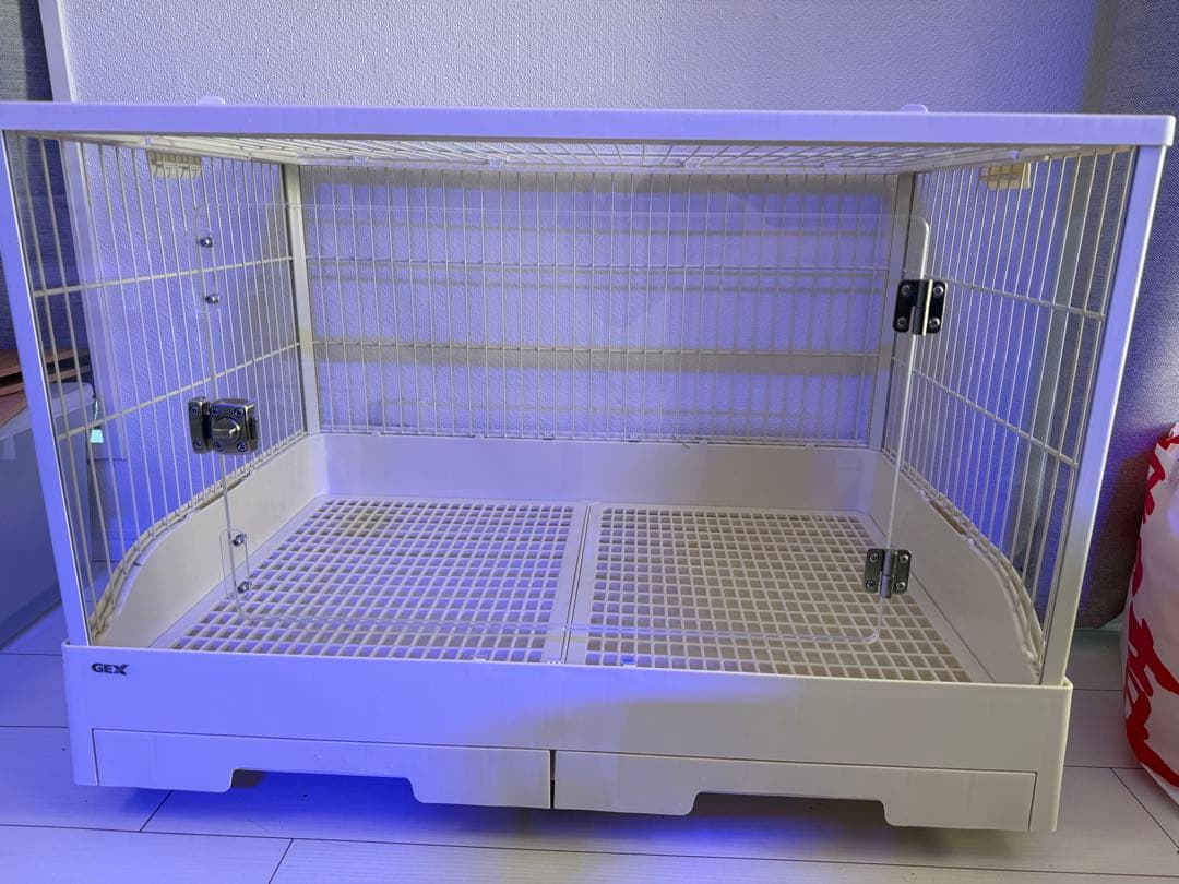 東京都取引 うさぎ飼育セット クリアケージ80cm