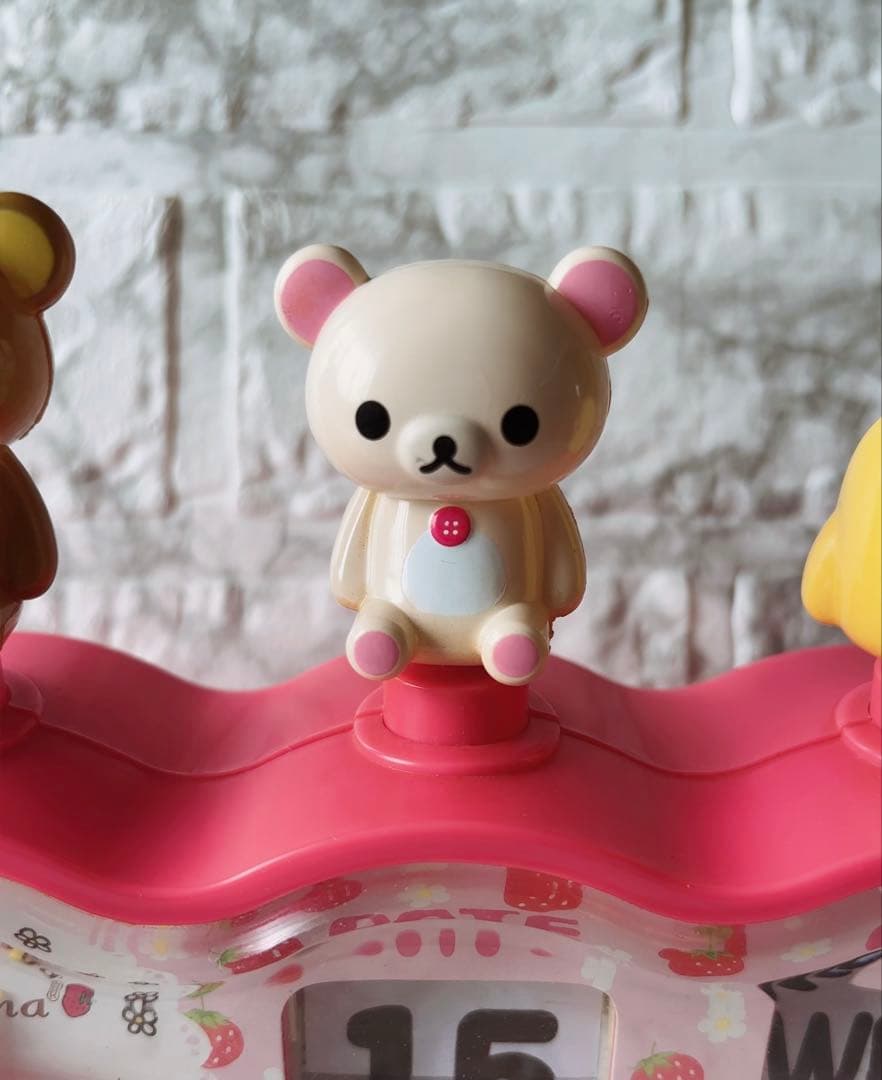 希少】リラックマ コリラックマ キイロイトリ 時計 ぱたぱたロック2