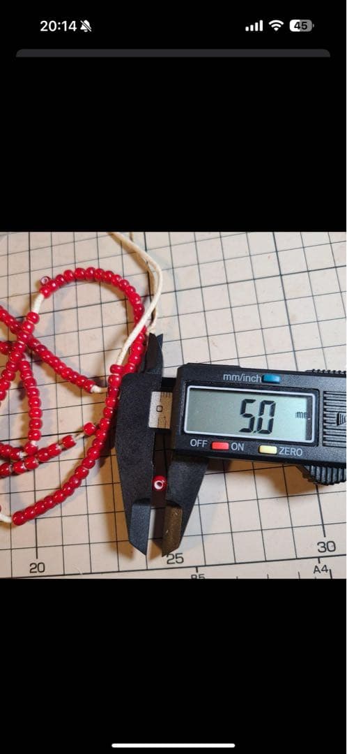 ゴローズ黒革紐付き　５mmサイズ濃赤色ホワイトハーツ　goro's等のカスタムに