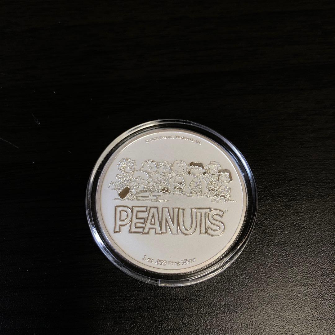 保証書付銀貨スヌーピー1オンス