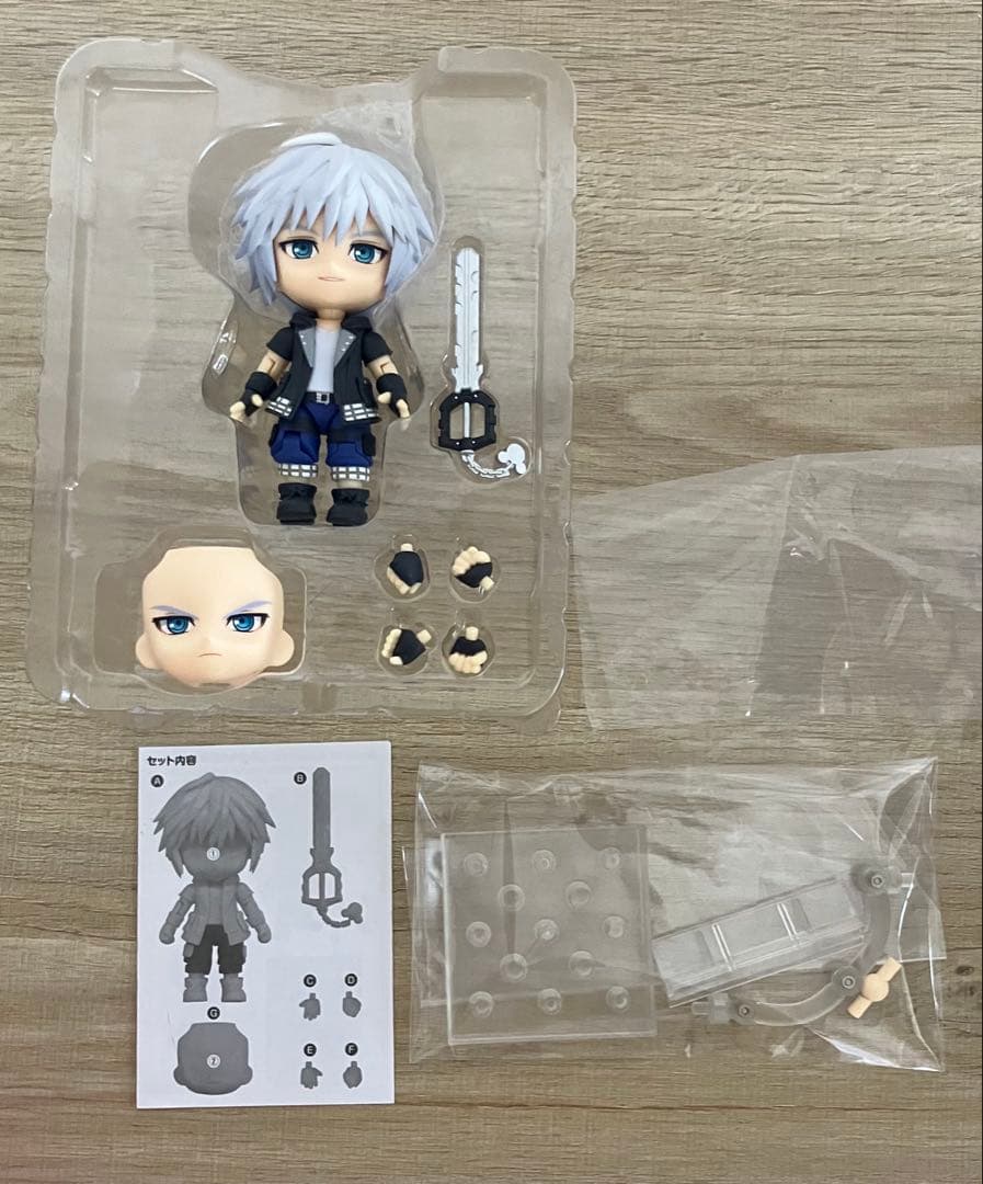 ねんどろいど リク フィギュア キングダムハーツ II & III 2点セット