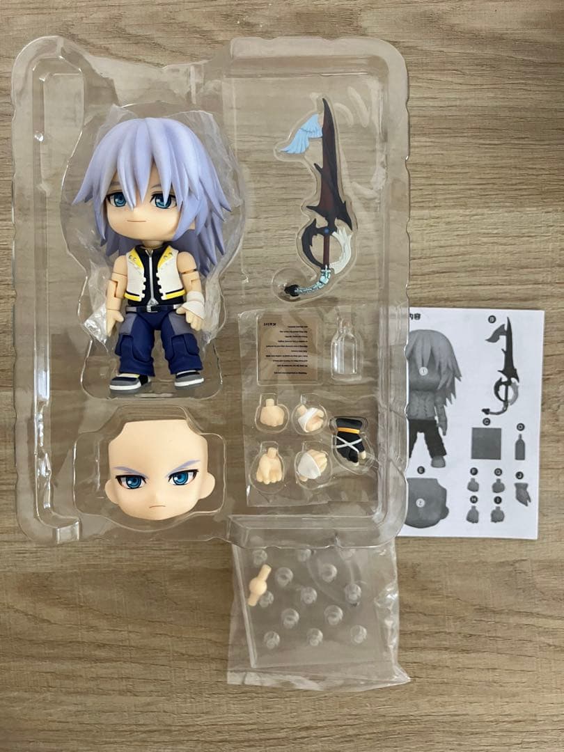 ねんどろいど リク フィギュア キングダムハーツ II & III 2点セット