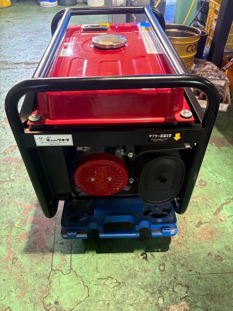 実働整備済】デモ機 ワキタ MEIHO HPG 2500 エンジン発電機