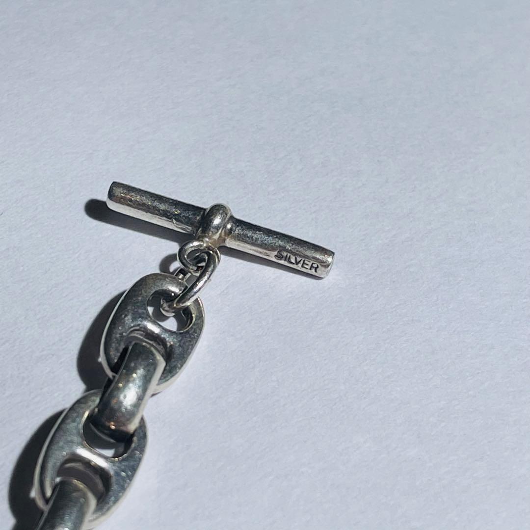 シルバー925 アンカーチェーン ブレスレット