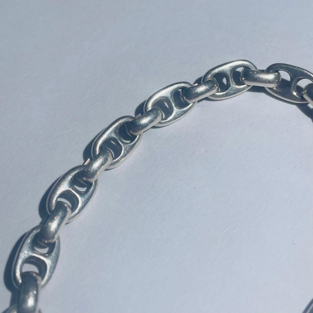 シルバー925 アンカーチェーン ブレスレット