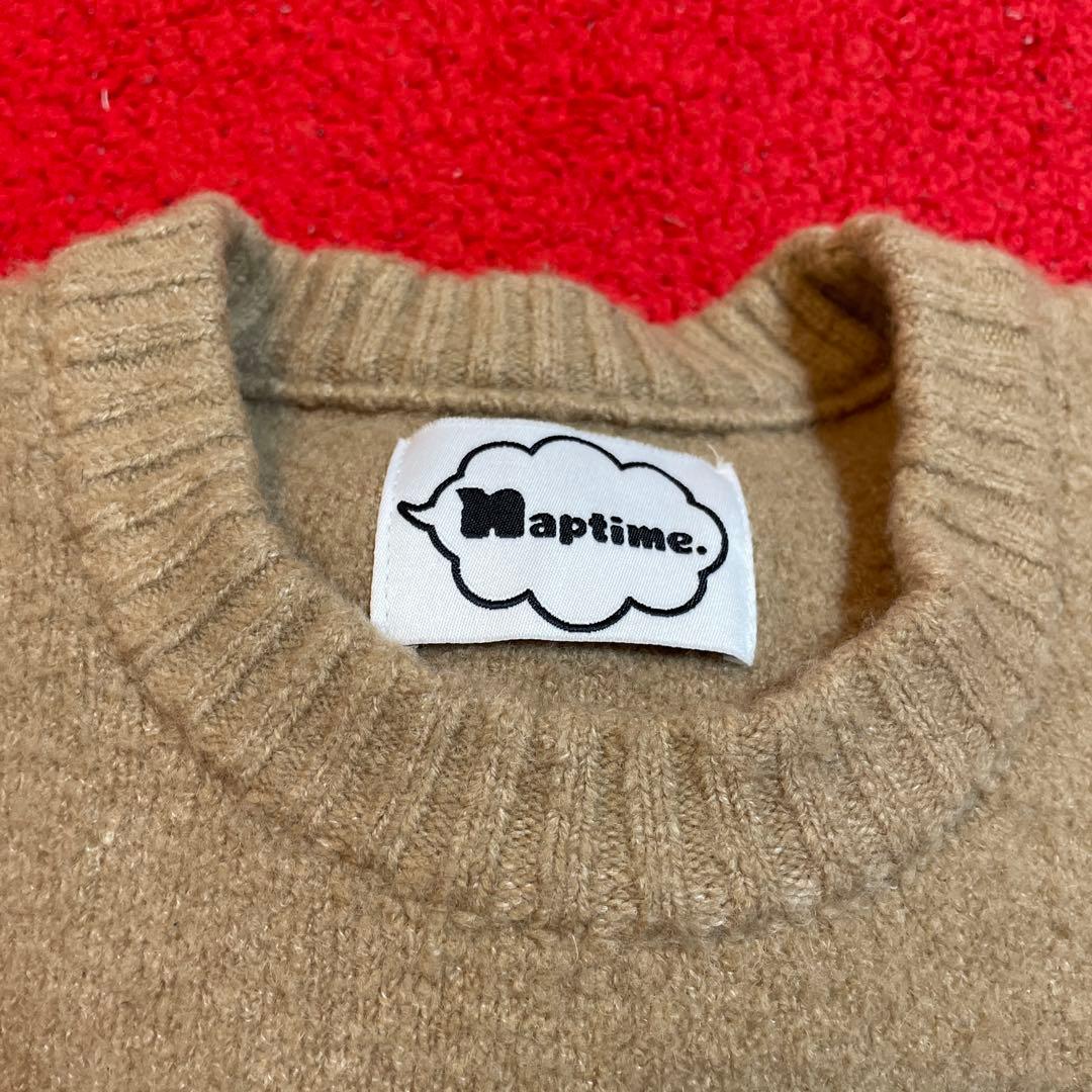 ナップタイム naptime. Nissy ニット プルオーバー ベージュ rui様専用