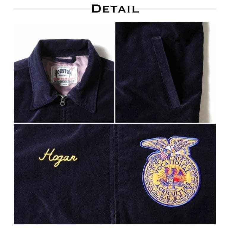 新品タグ付き＊HOUSTON ヒューストン FFAジャケット ブラック XL