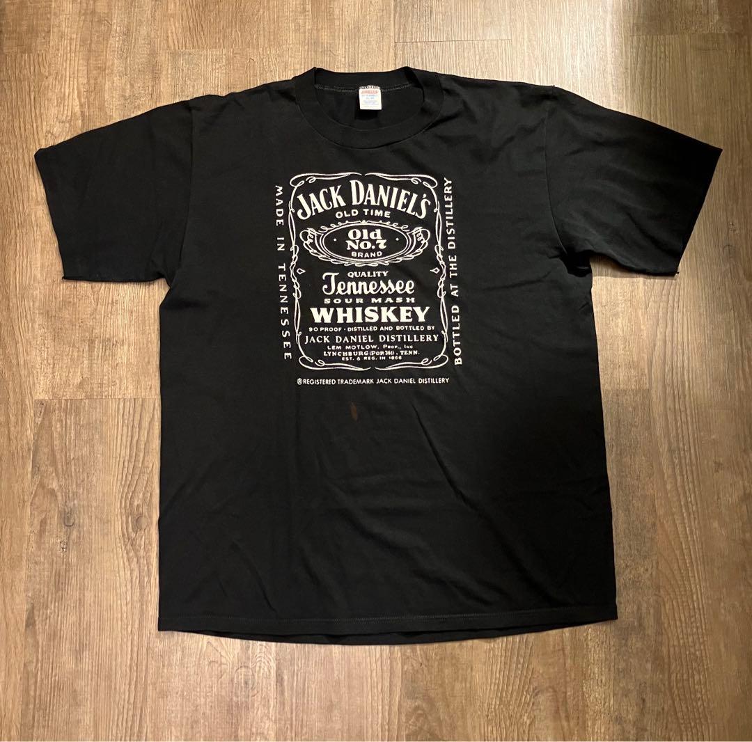 80s Jack Daniel's Old No. 7 Tシャツ グレー Jack Daniel's Tennessee