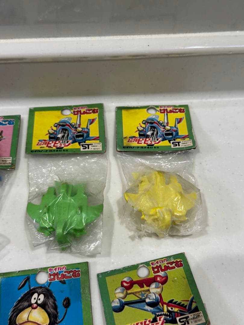 セイカ 消しゴム 超神ビビューン レトロ 当時物 おもちゃ 石森プロ