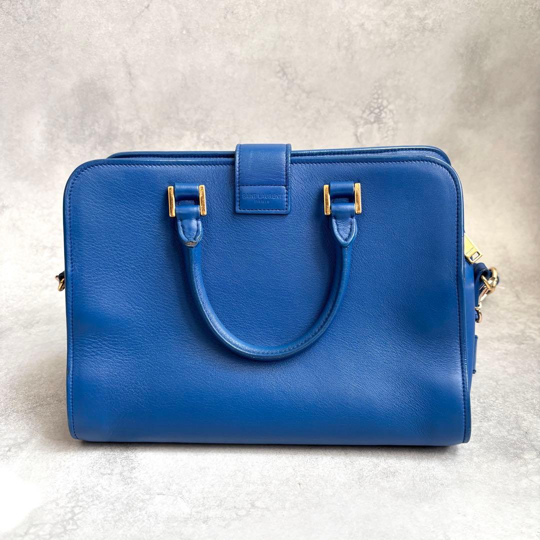 美品 SAINT LAURENT PARIS カバス 2way ハンドバッグ