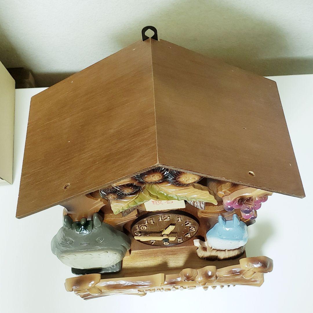 店舗展示品 となりのトトロ M806 RYTHEM 掛時計②