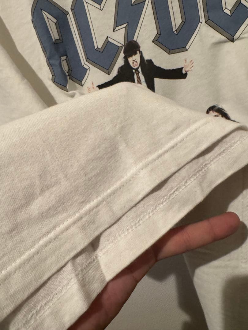 美品/希少】AC/DC 古着 バンドT ツアーT ビンテージ 川上洋平氏着用