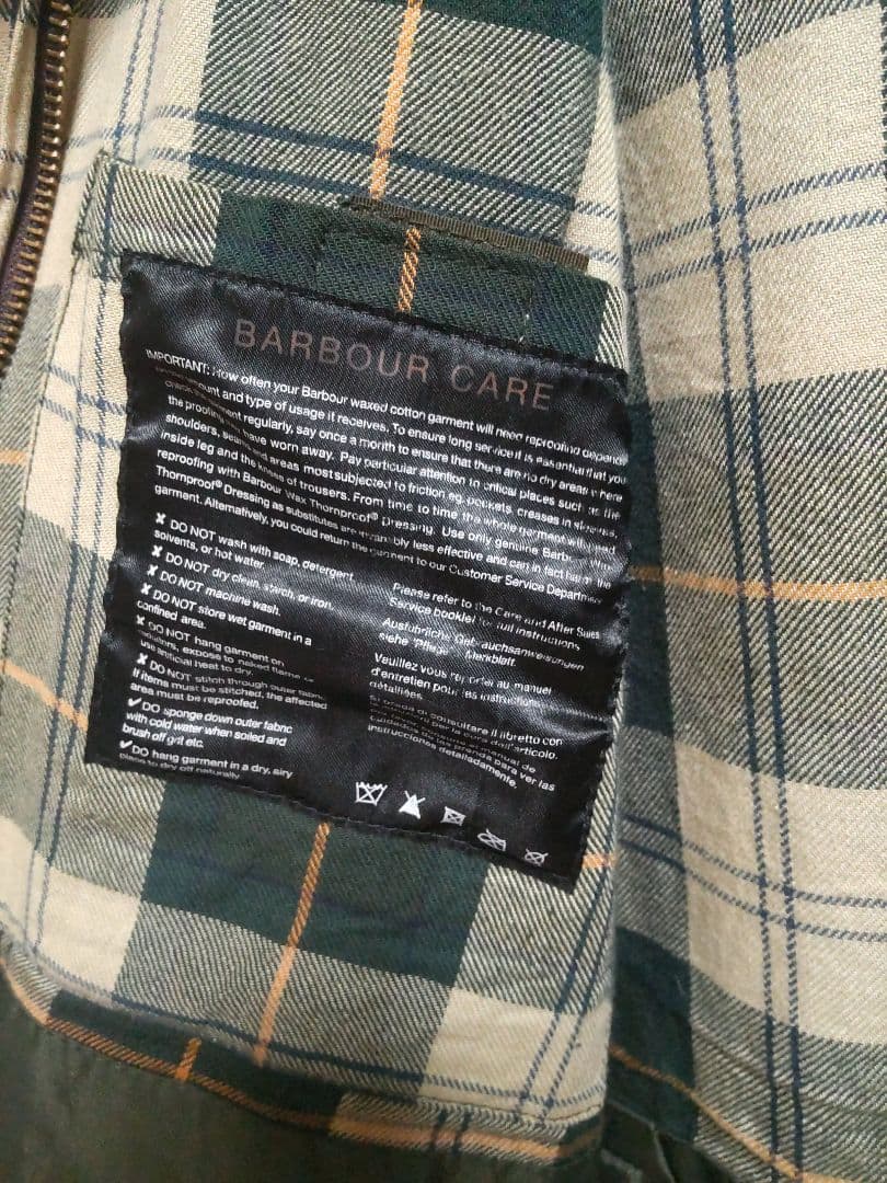 Barbour BEDALE バブアー ビデイル 36