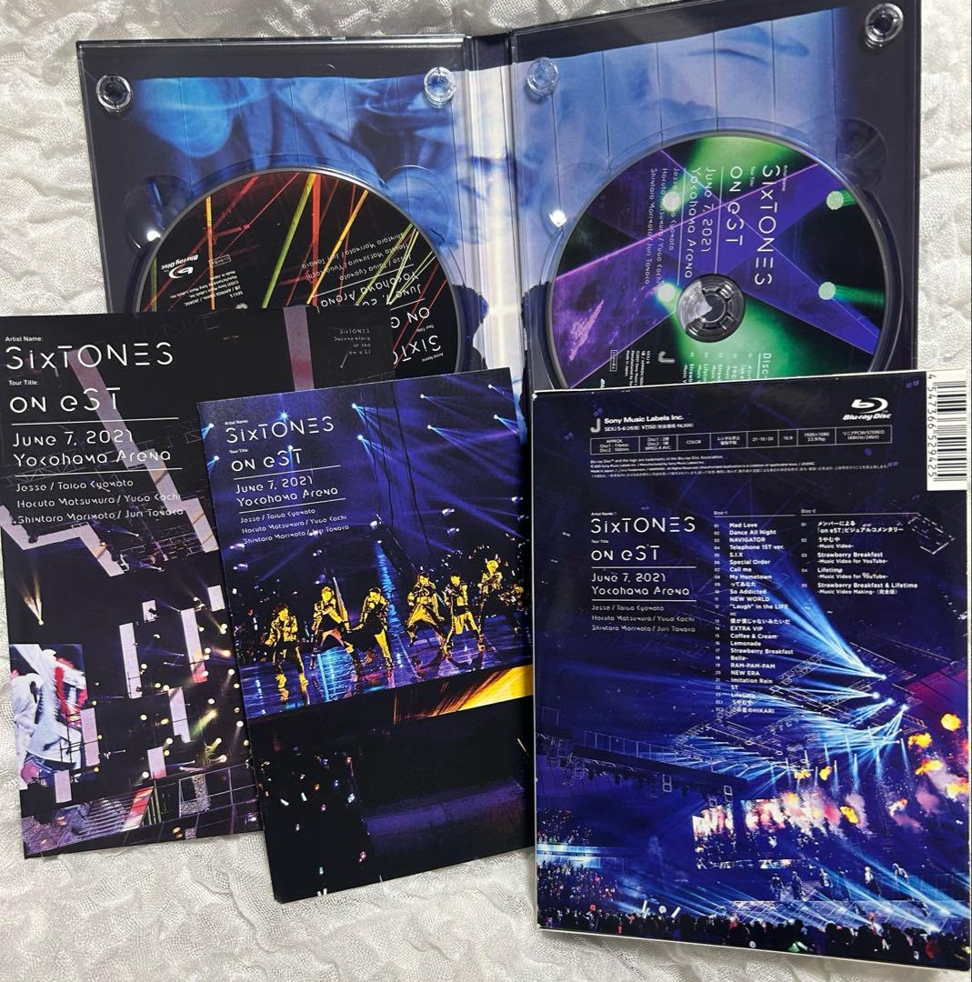 SixTONES ライブDVD Blu-ray Blu SixTONES ray 2枚組〉 DVD