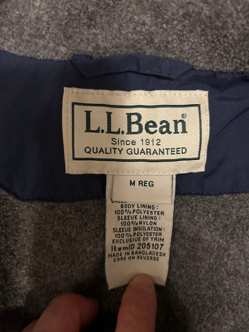 L.L.Bean ウォームアップジャケット　ネイビー　Mサイズ