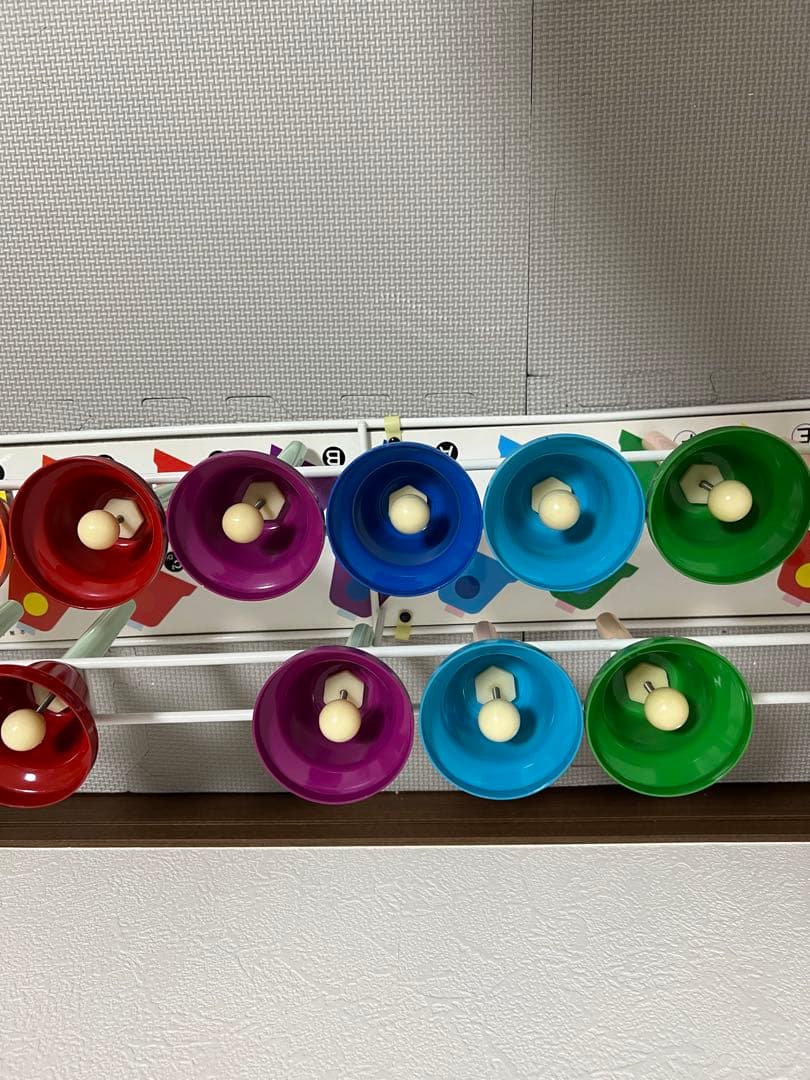 美品』ウチダ ミュージックベル ハンドベル 20音 20個