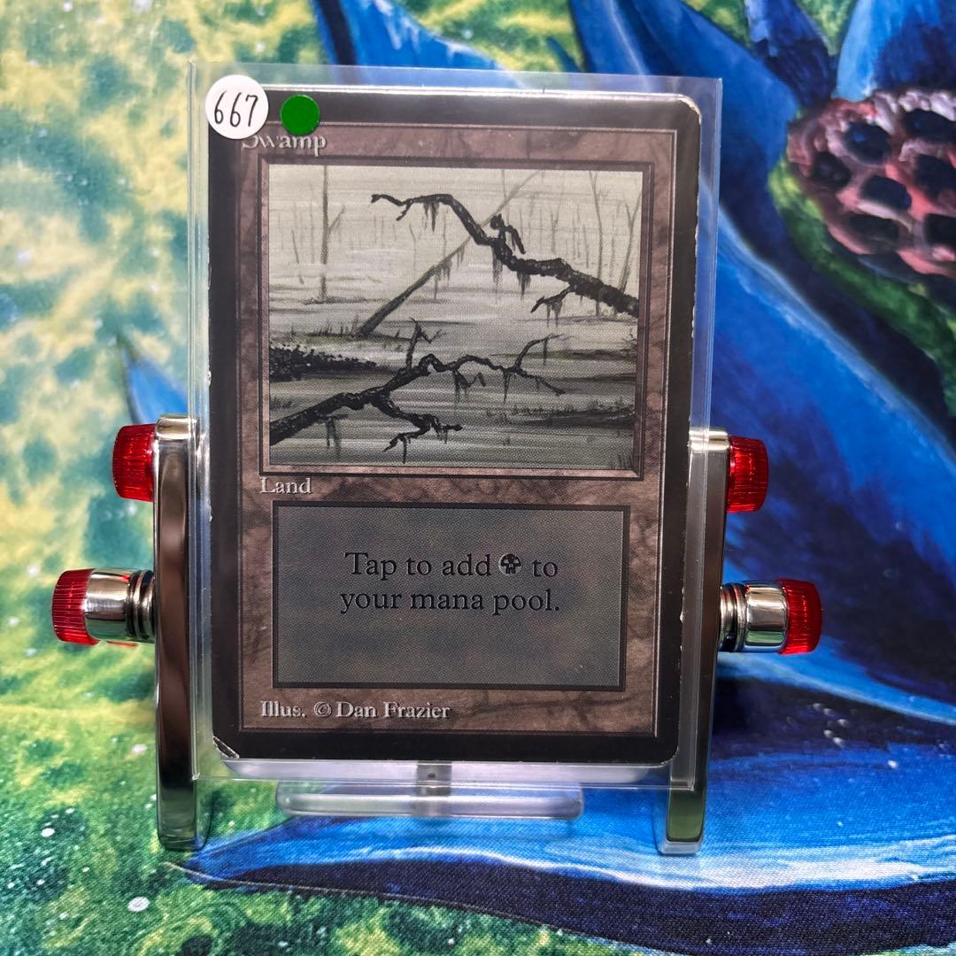 (5枚)沼　C MTG LEB ベータ　β [LEB] 基本土地