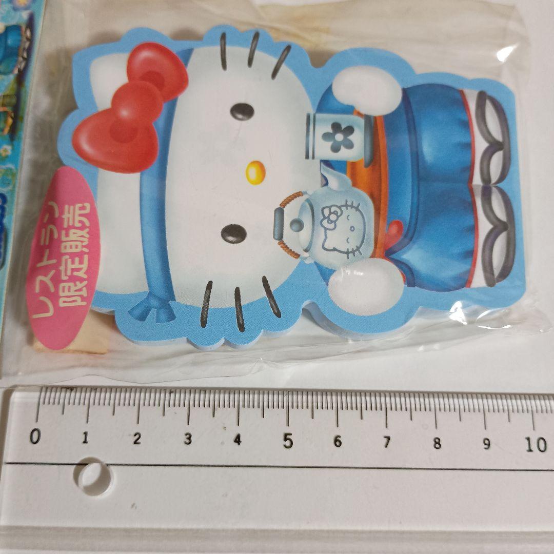 希少！平成レトロ☆サンリオ ハローキティ ダイカットメモ レストラン