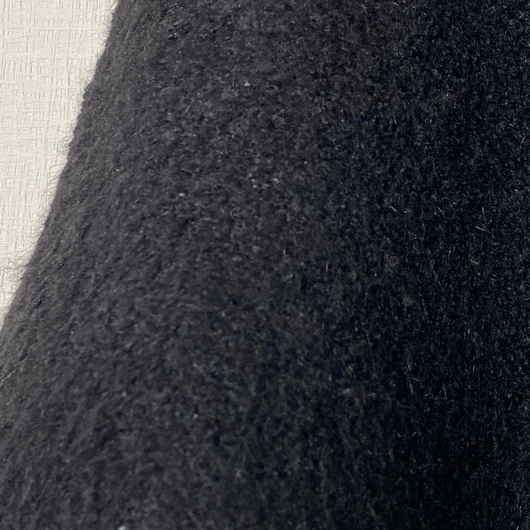 【美品】MACHATT マチャット　ブークレニットスカート　ブラック　タグ付き