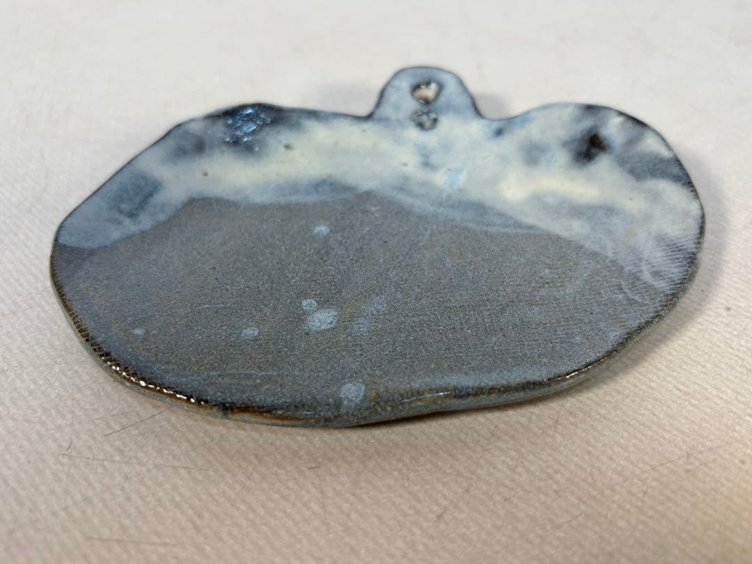 陶器製　持ち手付き小皿 6個セット