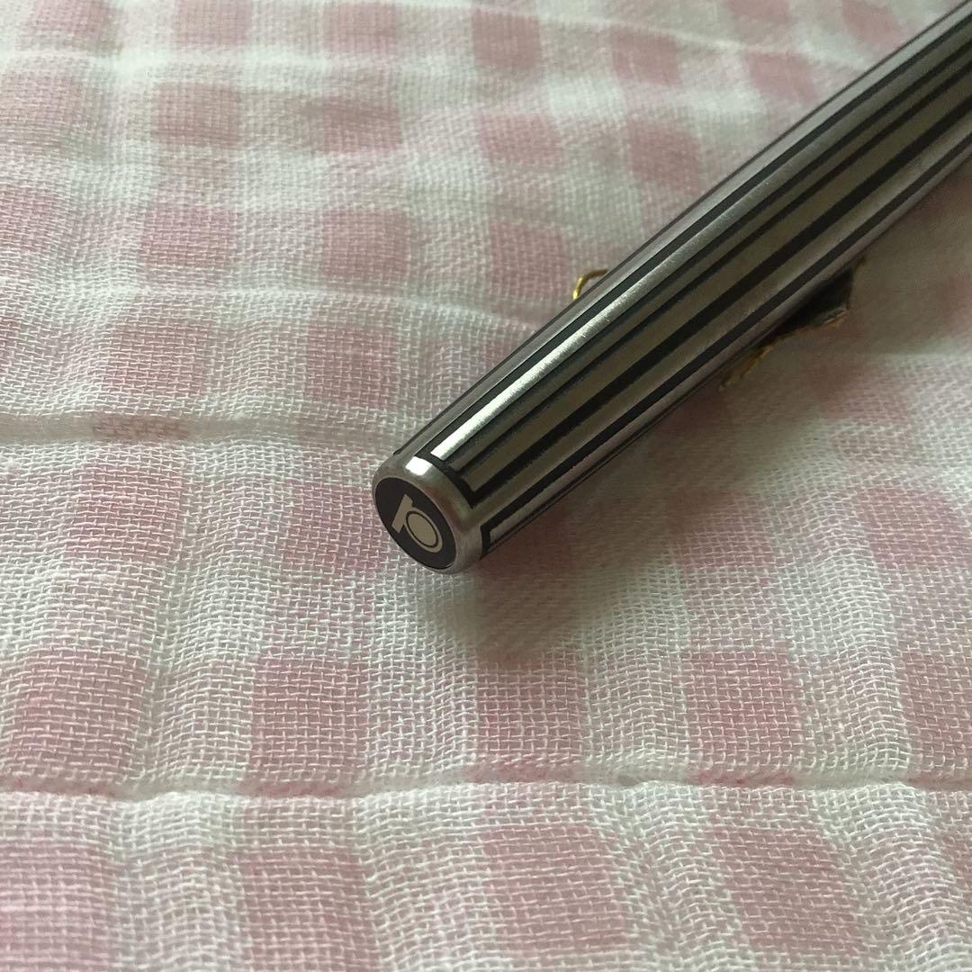 プラチナ 18K 18金 万年筆 ショート 蝕刻 食刻 黒 細字 廃盤 - メルカリ